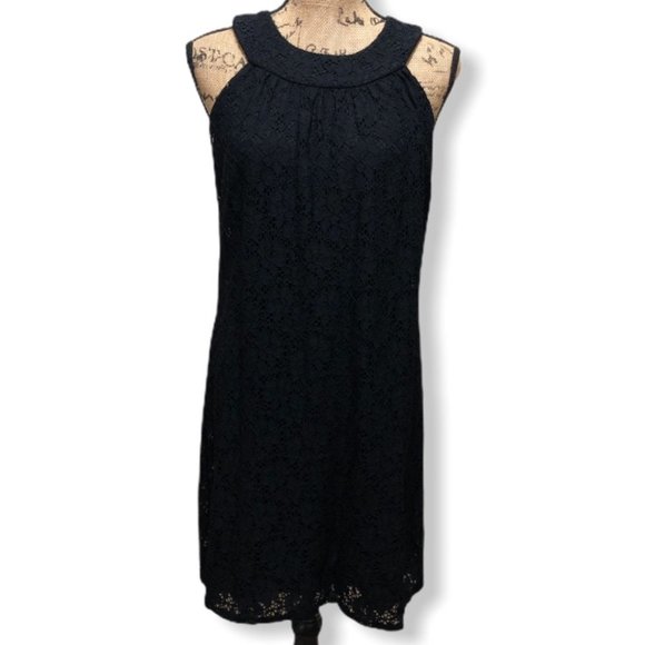 {Laundry} Trapeze Eyelet Dress - Picture 1 of 6